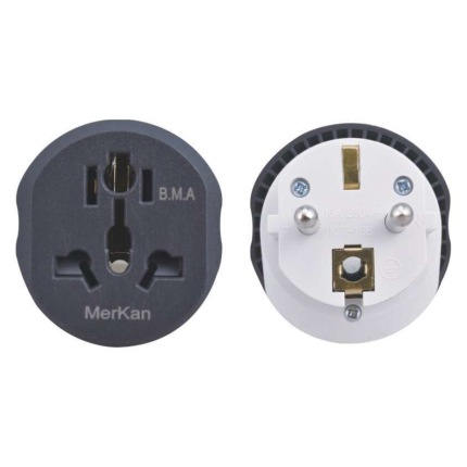 16A Universal EU Travel Adapter KT-168 - Ekostra Electronics In Egypt اكوسترا الكترونيكس