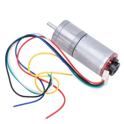 25GA370 DC Gear Motor With Encoder 280RPM 12Vdc - Ekostra Electronics In Egypt اكوسترا الكترونيكس