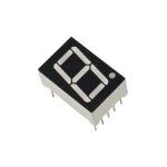1 Digit 7 Segment LED Display 10pin Common Cathode - Ekostra Electronics In Egypt اكوسترا الكترونيكس