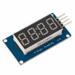 TM1637 4-Digit LED Display Module with Clock for Arduino - Ekostra Electronics In Egypt اكوسترا الكترونيكس