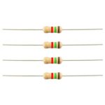 1.2k ohm 1/4 Watt (4pcs) - Ekostra Electronics In Egypt اكوسترا الكترونيكس