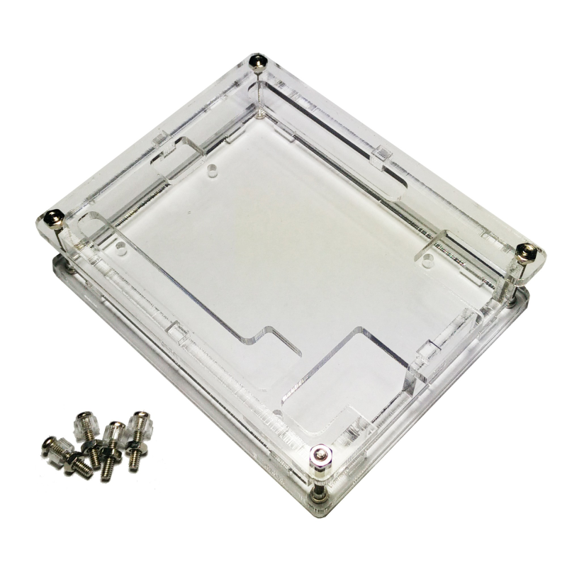 Transparent Acrylic Shell Box For Arduino UNO R3 - Ekostra Electronics In Egypt اكوسترا الكترونيكس