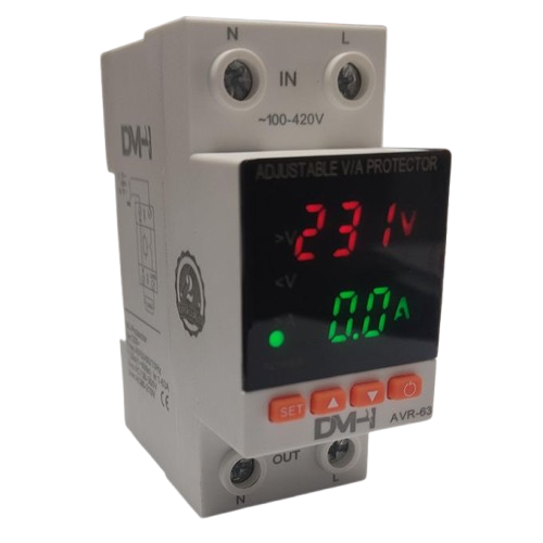 Adjustable Voltage Protection Relay – Single Phase Over/Under Voltage Protector - Ekostra Electronics In Egypt اكوسترا الكترونيكس