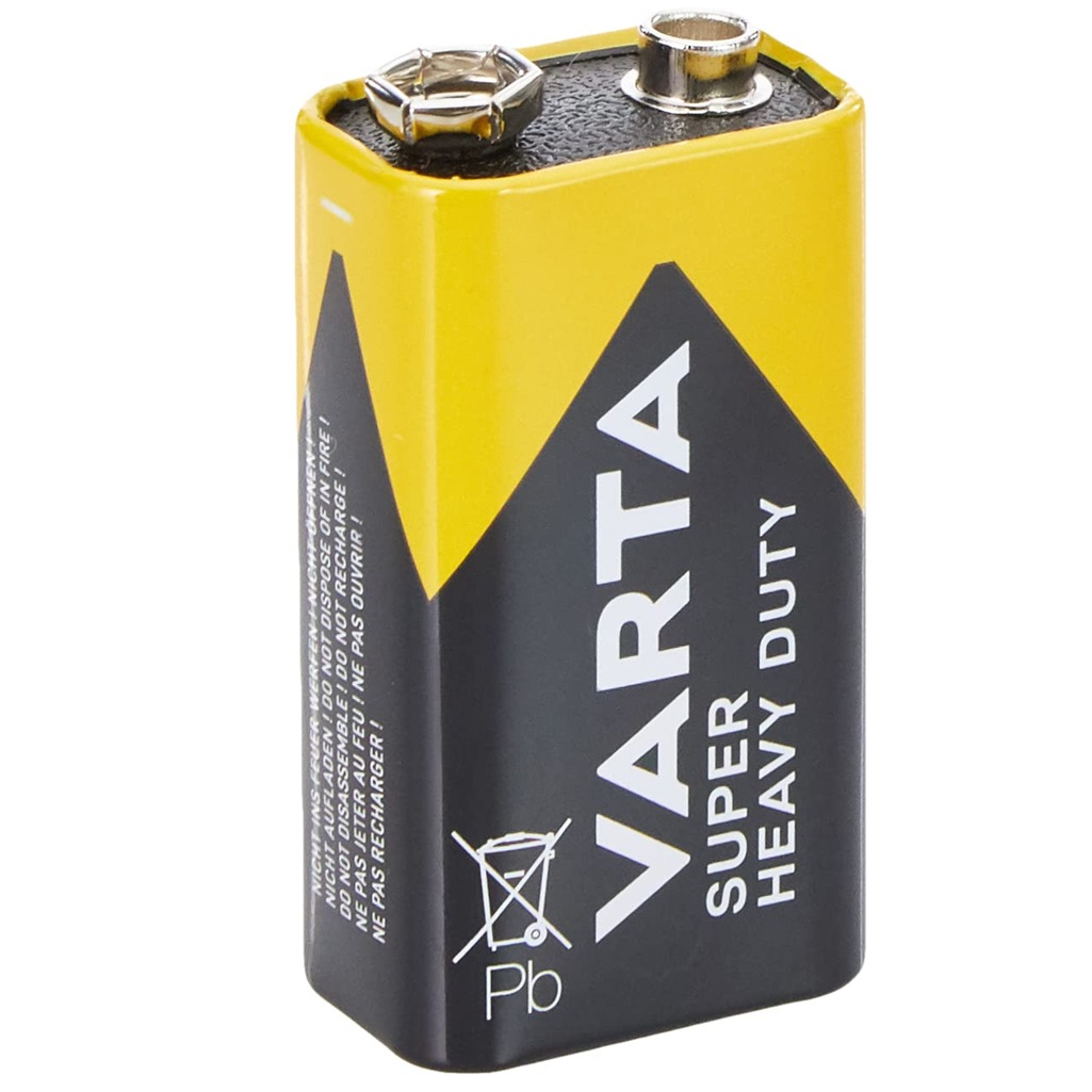 Varta 9V battery - Ekostra Electronics In Egypt اكوسترا الكترونيكس