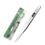 Stainless Steel Straight Tweezer TS-10 - Ekostra Electronics In Egypt اكوسترا الكترونيكس