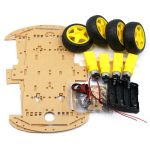 4WD Smart Robot Car Transparent Acrylic Chassis Kit - صورة 4 - Ekostra Electronics In Egypt اكوسترا الكترونيكس