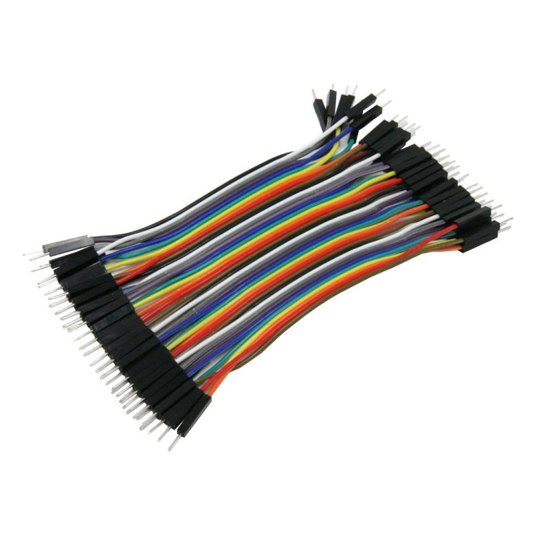 10M/M – 10cm Male to Male 1 Jumper Wire - Ekostra Electronics In Egypt اكوسترا الكترونيكس