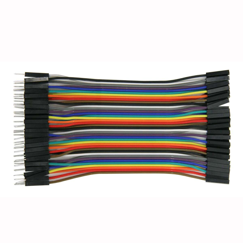 M/F – 10cm Male to Female 1 Jumper Wire - Ekostra Electronics In Egypt اكوسترا الكترونيكس
