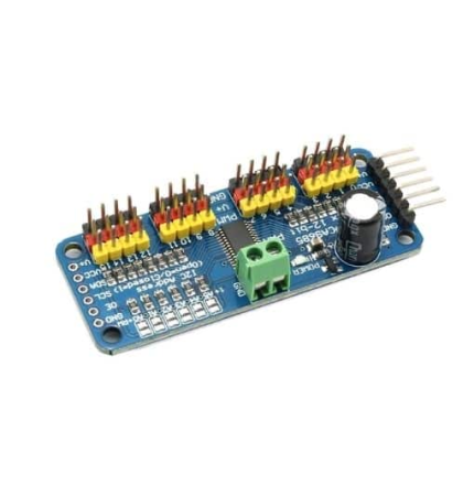 16-Channel 12-bit PWM/Servo Driver I2C interface PCA9685 for Arduino Raspberry Pi - Ekostra Electronics In Egypt اكوسترا الكترونيكس