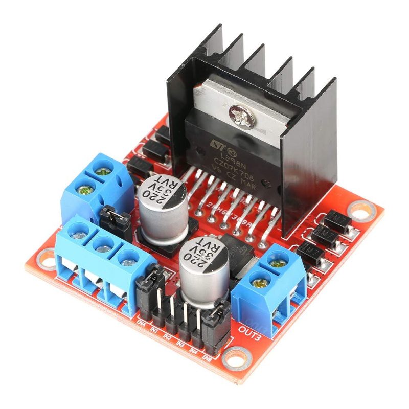 L298N Motor Driver Module – 2A Dual Channel - Ekostra Electronics In Egypt اكوسترا الكترونيكس