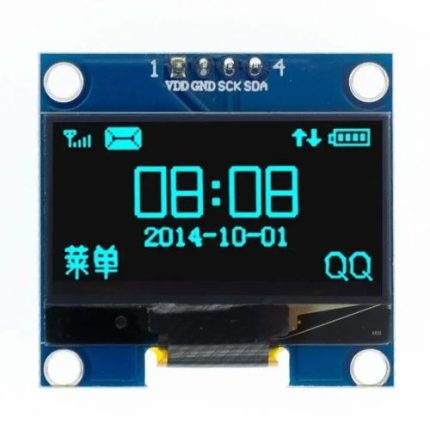 1.3 Inch I2C IIC 4 pin OLED Display Module - Ekostra Electronics In Egypt اكوسترا الكترونيكس