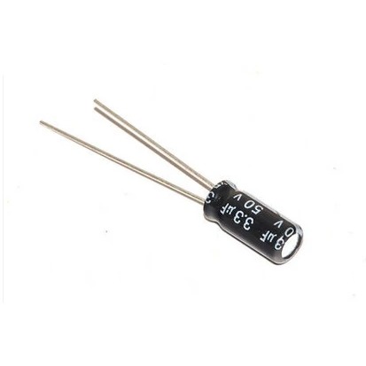3.3uF 50V Radial Electrolytic Capacitor - Ekostra Electronics In Egypt اكوسترا الكترونيكس