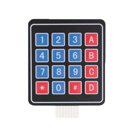 4×4 Matrix Keypad - Ekostra Electronics In Egypt اكوسترا الكترونيكس