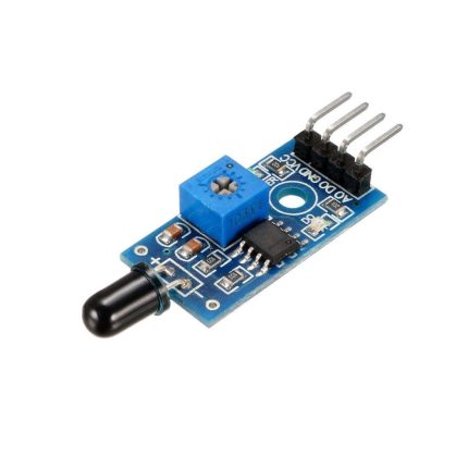 4PIN IR Infrared Flame Detection Sensor Module - Ekostra Electronics In Egypt اكوسترا الكترونيكس