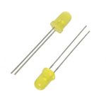 5mm DIP LED Yellow - Ekostra Electronics In Egypt اكوسترا الكترونيكس