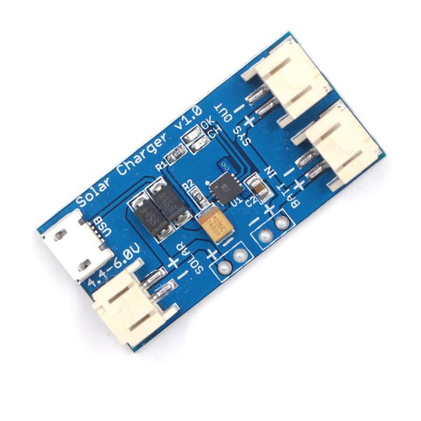 500Ma Mini Solar Lipo Charger Board - Ekostra Electronics In Egypt اكوسترا الكترونيكس
