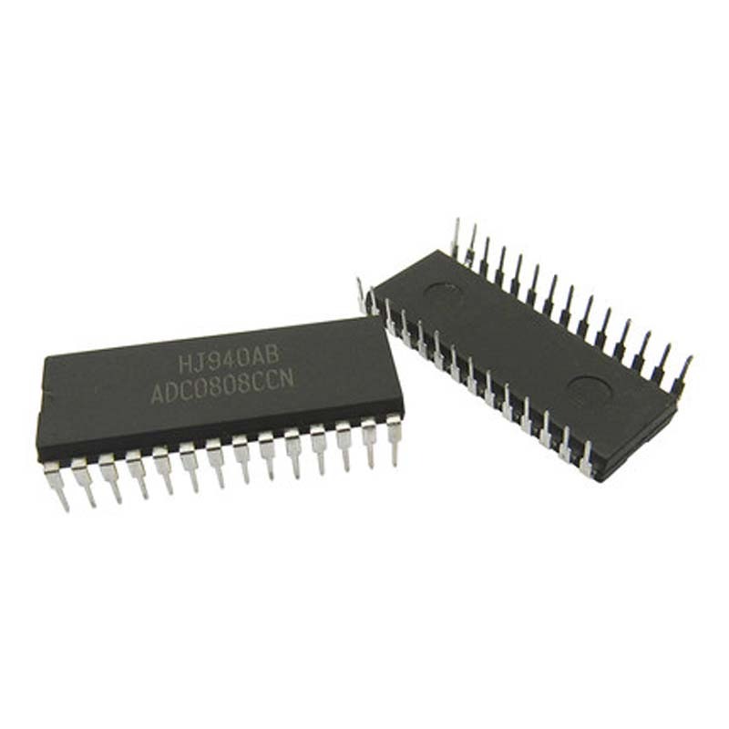 ADC0808CCN PDIP-28 Analog to Digital Converter-ADC - Ekostra Electronics In Egypt اكوسترا الكترونيكس