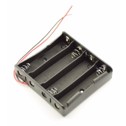 Battery Holder ( 4 x 18650 ) (3.7v) - Ekostra Electronics In Egypt اكوسترا الكترونيكس