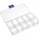 Clear Plastic Box (10 Grids) - Ekostra Electronics In Egypt اكوسترا الكترونيكس