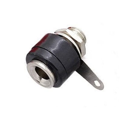 Female Banana Plug Short (4 mm) , Black Color - Ekostra Electronics In Egypt اكوسترا الكترونيكس