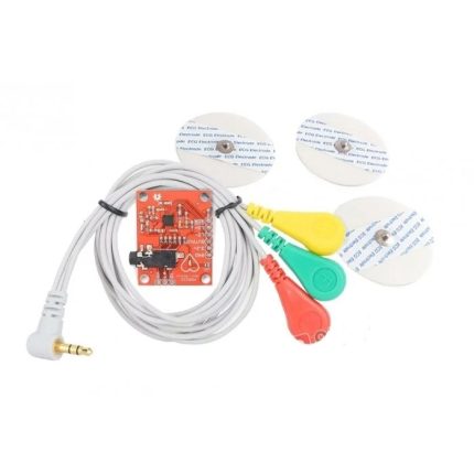 Heart Rate Monitor Kit with AD8232 ECG sensor module - Ekostra Electronics In Egypt اكوسترا الكترونيكس