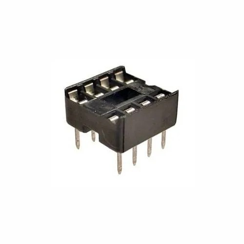 IC Socket 4+4 Narrow – Base 8 pin - Ekostra Electronics In Egypt اكوسترا الكترونيكس
