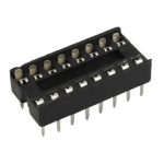 IC Socket 8+8 Narrow – Base 16 pin - Ekostra Electronics In Egypt اكوسترا الكترونيكس