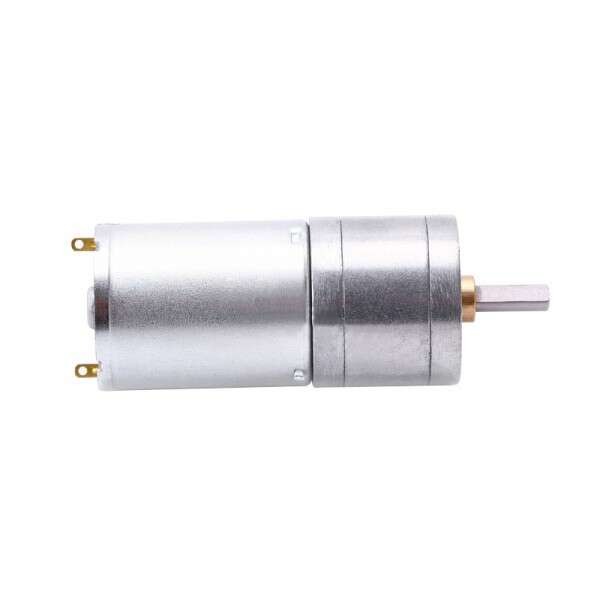 JGA25-370-12V-250RPM 8.8Kg.cm DC motor Gear box - Ekostra Electronics In Egypt اكوسترا الكترونيكس