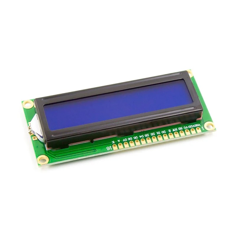 LCD1602 Parallel LCD Display with Blue Backlight - Ekostra Electronics In Egypt اكوسترا الكترونيكس