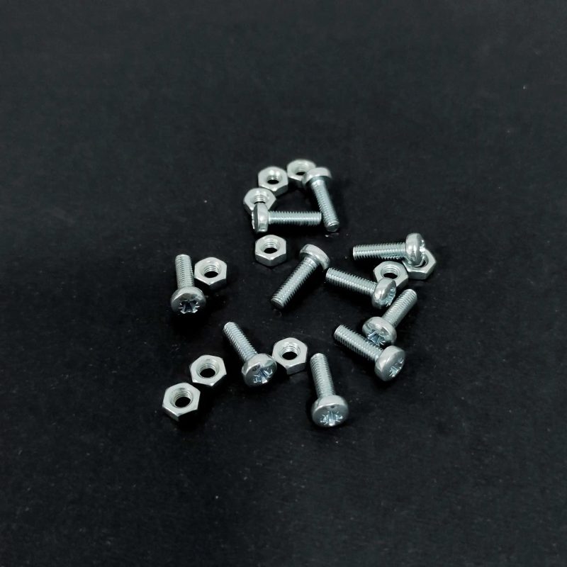 M3mm x 1cm Screw with Nuts - Ekostra Electronics In Egypt اكوسترا الكترونيكس