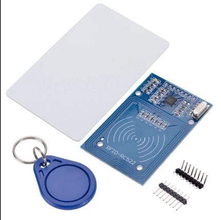 RFID Reader/Writer RC522 SPI S50 with RFID Card and Tag - Ekostra Electronics In Egypt اكوسترا الكترونيكس