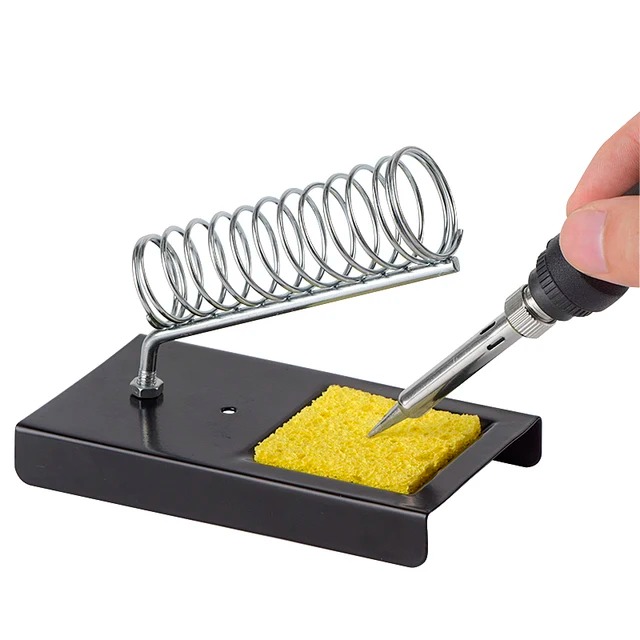 Soldering Iron Stand 128x85x110mm - Ekostra Electronics In Egypt اكوسترا الكترونيكس