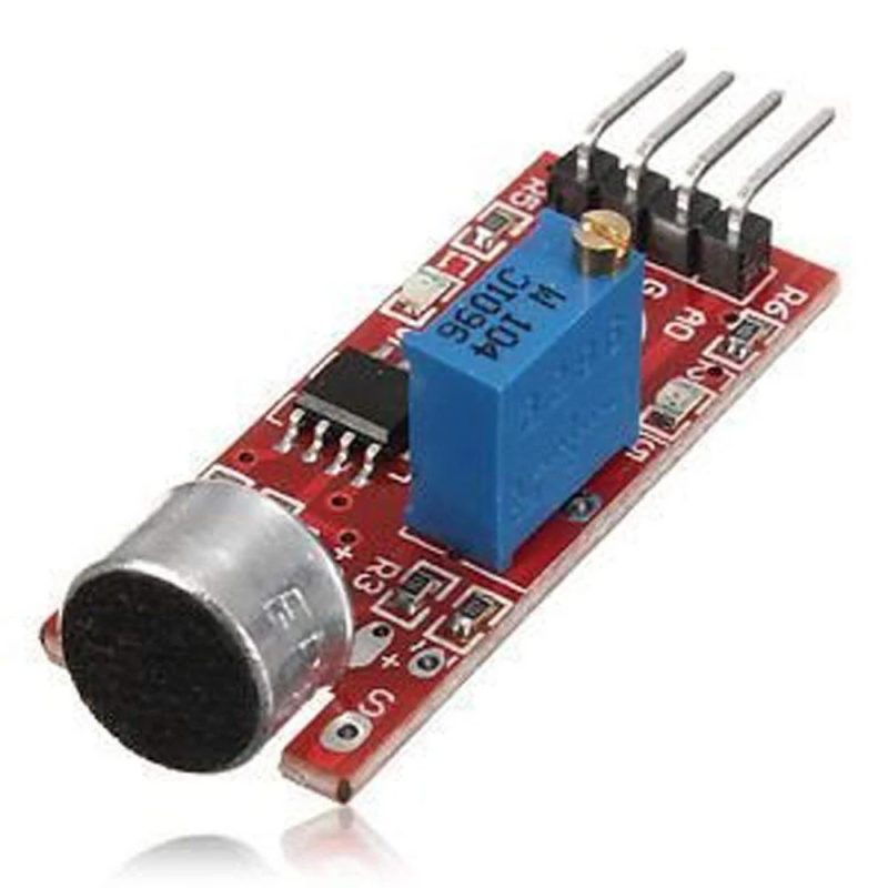 Sound Detection Module Sensor for Intelligent Vehicle Compatible With Arduino - Ekostra Electronics In Egypt اكوسترا الكترونيكس