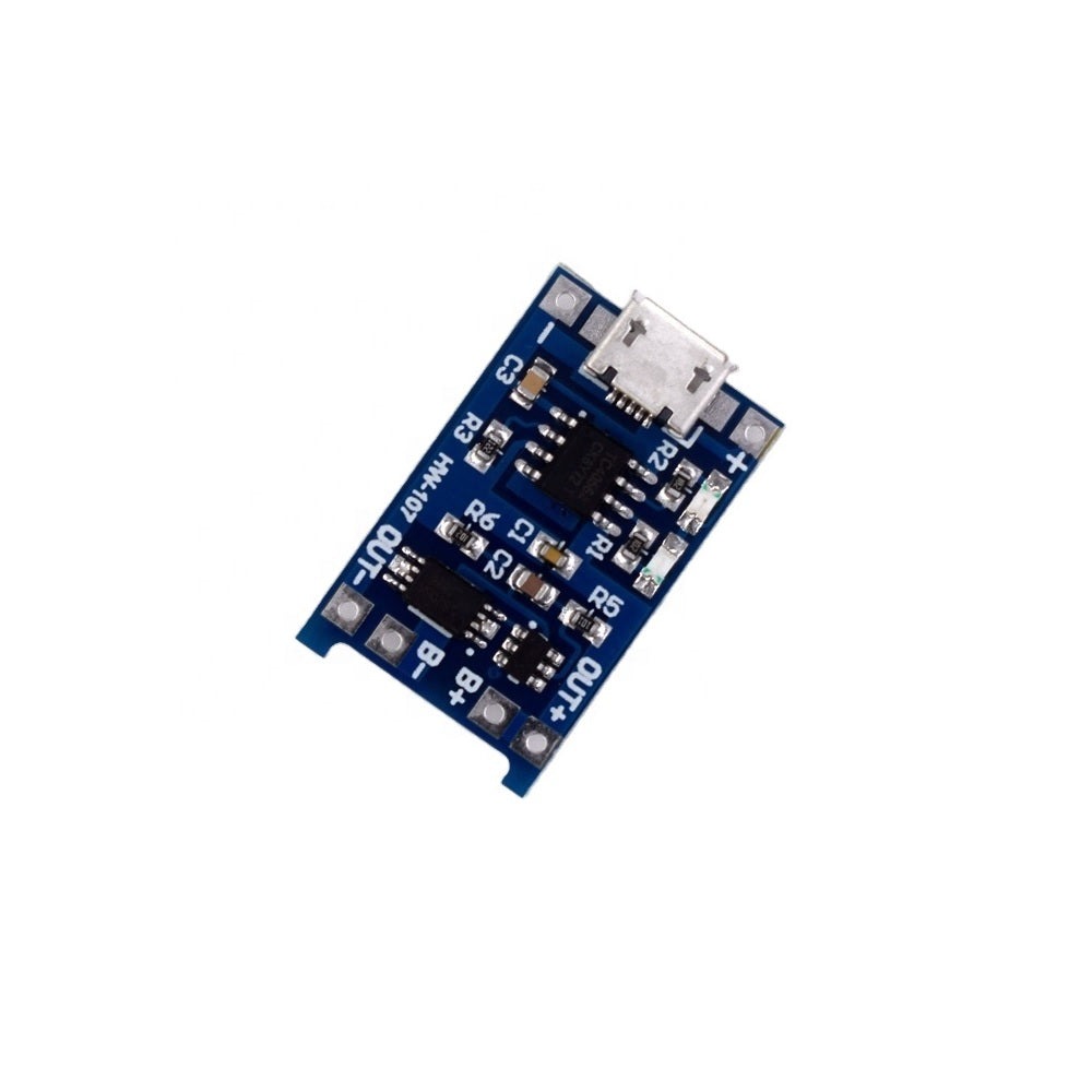 TP4056 1A Li-Ion Battery Charging Board Micro USB with Current Protection - Ekostra Electronics In Egypt اكوسترا الكترونيكس