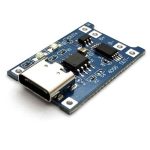 TP4056 5V 1A 18650 Battery Charger Module with Protection “TYPE-C USB - Ekostra Electronics In Egypt اكوسترا الكترونيكس