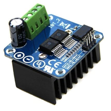 Double BTS7960 43A H-Bridge High-Power Stepper Motor Driver Module - Ekostra Electronics In Egypt اكوسترا الكترونيكس