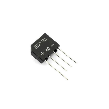 4A Single-Phase Diode Bridge Rectifier (1000V, Through-Hole) - Ekostra Electronics In Egypt اكوسترا الكترونيكس