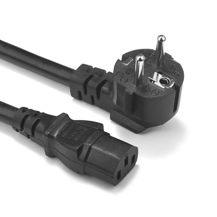 EU Power Cable For PC Computer Monitor Printer - Ekostra Electronics In Egypt اكوسترا الكترونيكس