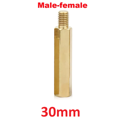 M3 Copper Spacer 30mm M/F - Ekostra Electronics In Egypt اكوسترا الكترونيكس