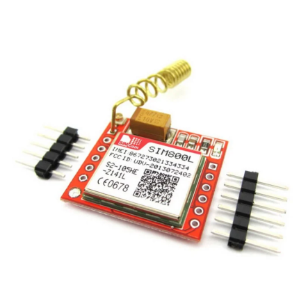 SIM800L Quad-Band GPRS GSM Module with Antenna - Ekostra Electronics In Egypt اكوسترا الكترونيكس