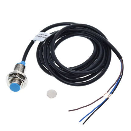 NJK-5002C Hall Effect Sensor – NPN NO 3-Wire Magnet | Arduino Compatible - Ekostra Electronics In Egypt اكوسترا الكترونيكس