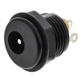 DC-022 Panel Mount DC Power Jack Socket (5.5mm x 2.1mm Female) - Ekostra Electronics In Egypt اكوسترا الكترونيكس