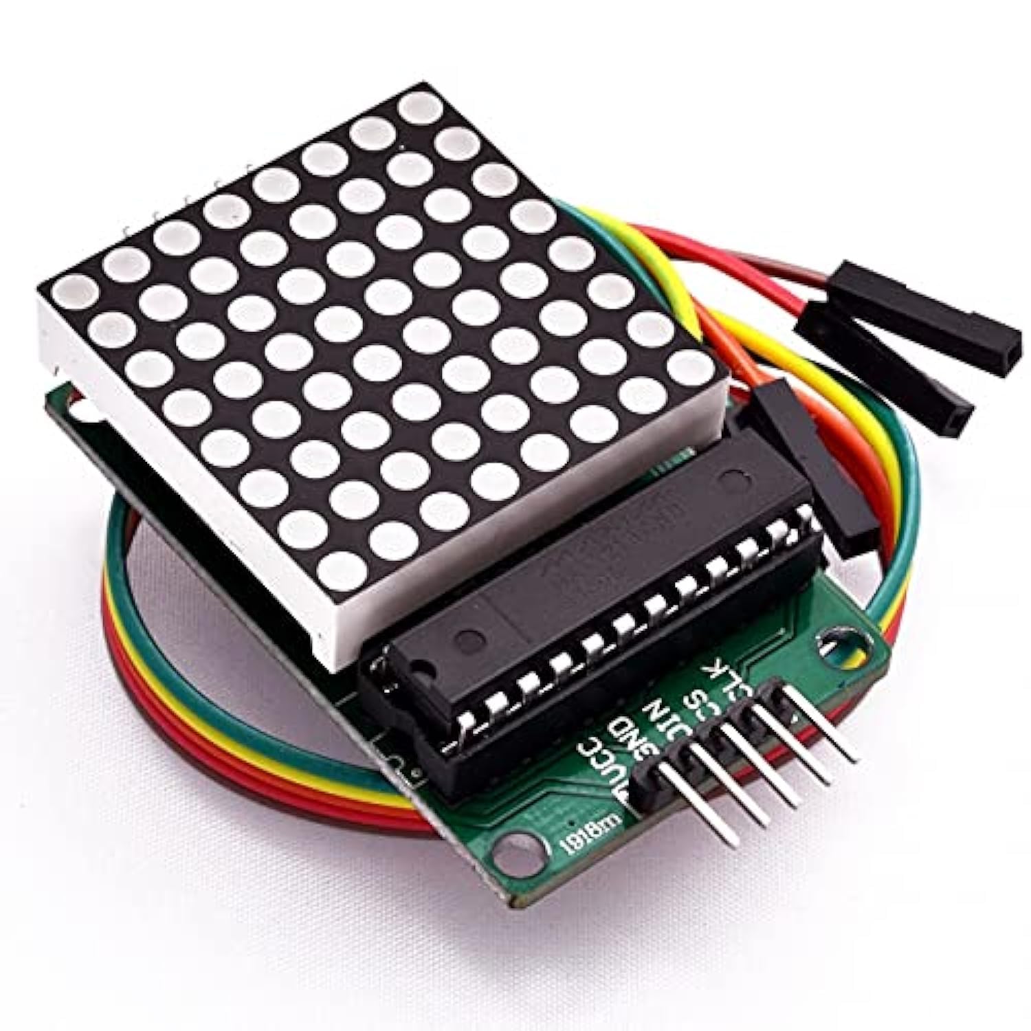 MAX7219 8×8 Dot Matrix LED Display Module - Ekostra Electronics In Egypt اكوسترا الكترونيكس
