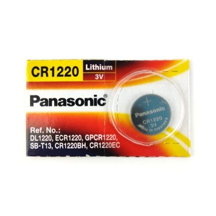 Panasonic 3V Lithium Battery CR1220 - Ekostra Electronics In Egypt اكوسترا الكترونيكس