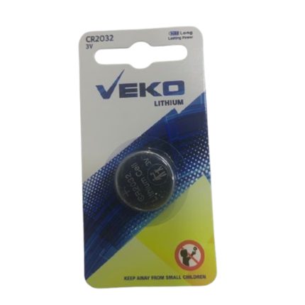 Veko 3V Lithium Battery CR2032 - Ekostra Electronics In Egypt اكوسترا الكترونيكس