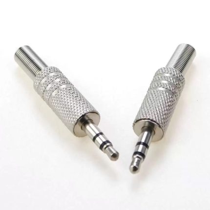 AUX Metal 3.5mm Male Jack Solder Wire Connector - Ekostra Electronics In Egypt اكوسترا الكترونيكس