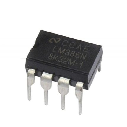 LM386 Wide Input Voltage Low Power Audio Amplifier DIP-8 - Ekostra Electronics In Egypt اكوسترا الكترونيكس