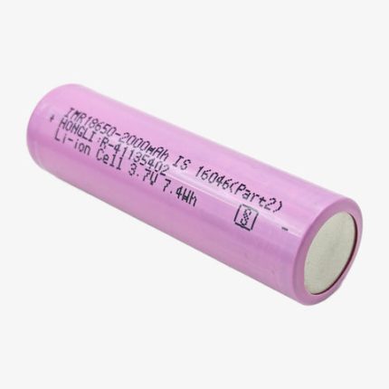 18650 Rechargeable Lithium-Ion Battery | 3.7V | 2000mAh | Used - Ekostra Electronics In Egypt اكوسترا الكترونيكس