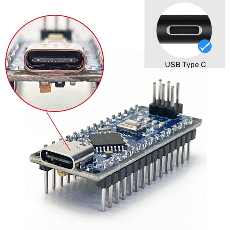 Arduino Nano Type-C USB - Ekostra Electronics In Egypt اكوسترا الكترونيكس