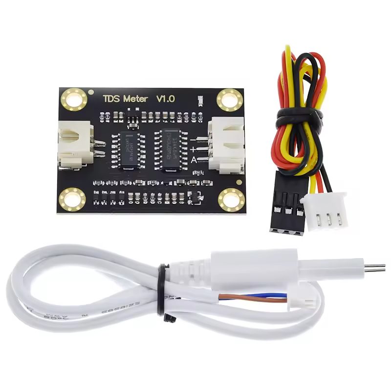 TDS Sensor V1.0 Water Quality Meter Module – Arduino Compatible, Liquid Total Dissolved Solids Measurement - Ekostra Electronics In Egypt اكوسترا الكترونيكس